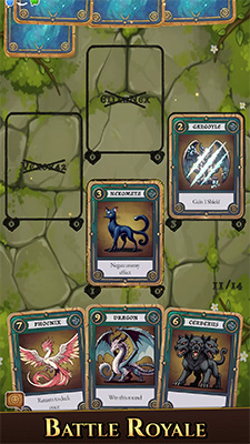 online card game - Battle Royale